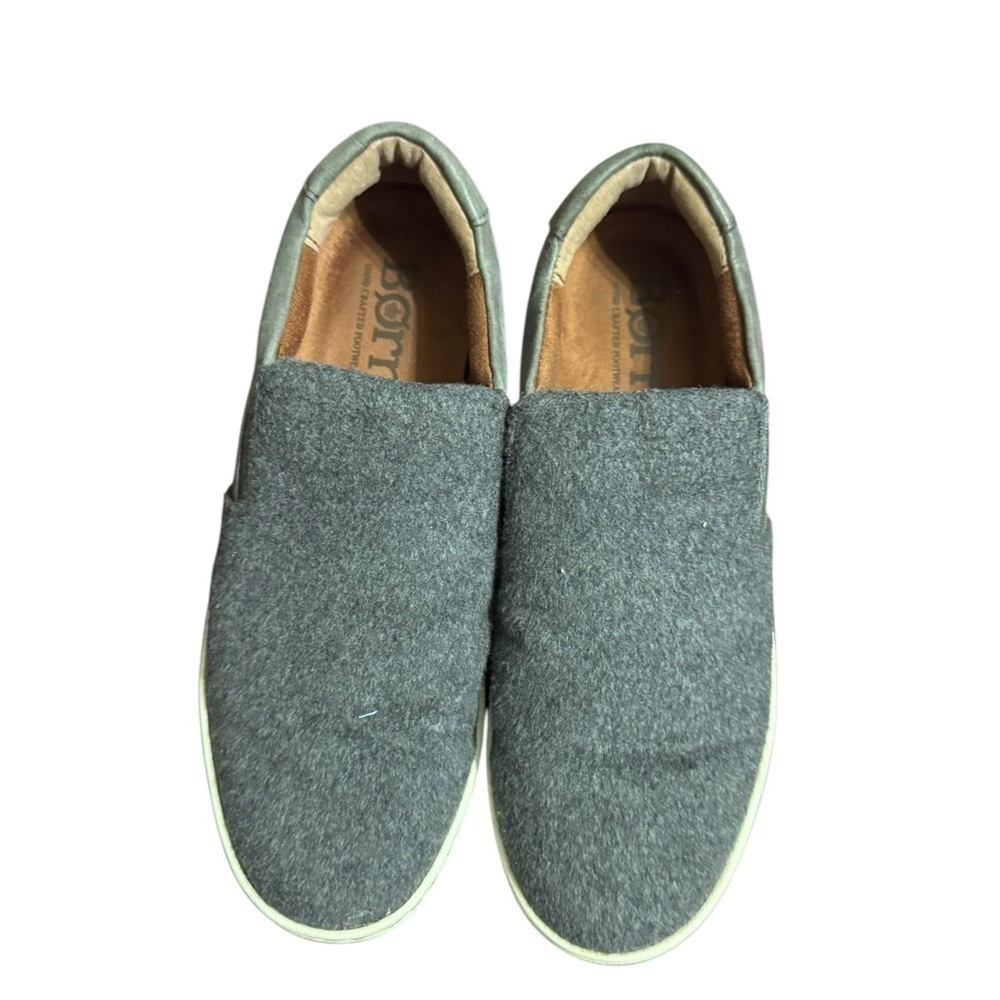 Born Gray Slip On  Shoes Loafers Casual  size 7 ws5